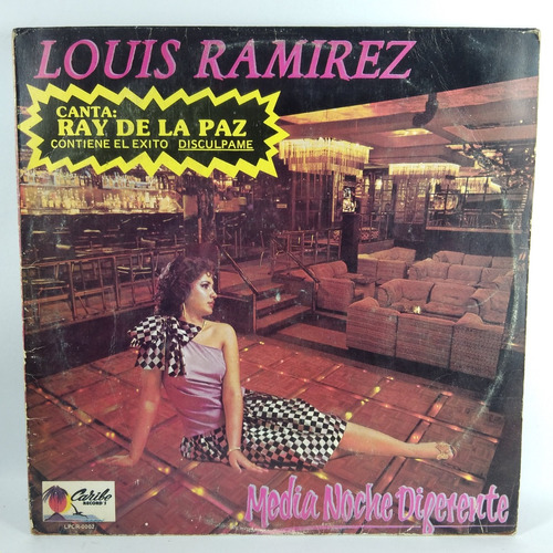 Lp Media Noche Diferente / Louie Ramirez Canta Ray De La Paz