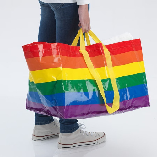 Bolsa De Mandado Compras Multiusos Grande Multicolor
