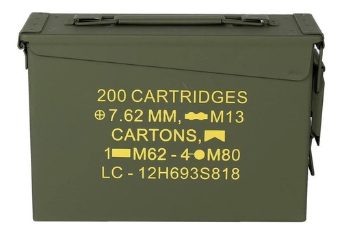 Caixa De Armazenamento Munição Ammo Box Nautika