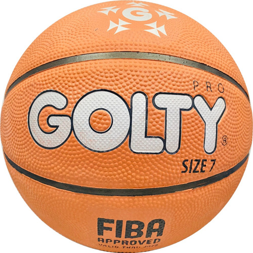 Balón De Baloncesto Golty Prof Fiba All Star Caucho #7