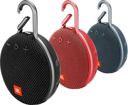 Caixa De Som Jbl Bluetooth Original Clip 3 A Prova D'água Nf