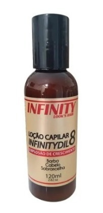 Loção De Crescimento Cabelo Barba Infinity-120ml