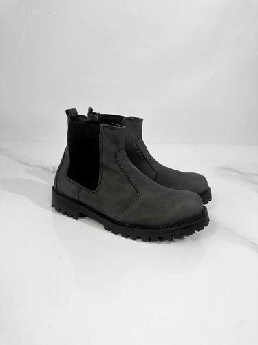 Botas De Cuero Hombre Borcegos Zapatillas Zapato Gritt Moda