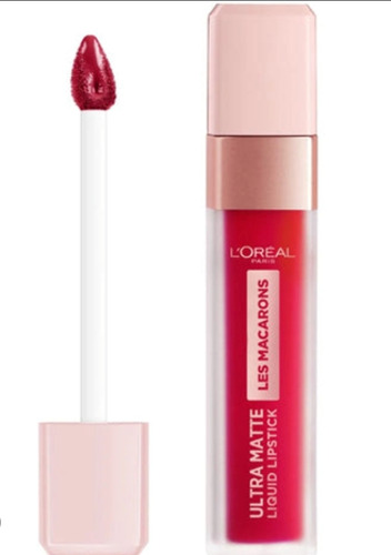 Labial Loreal Les Macarons Ultra Matte Tono 828