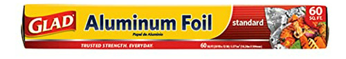 Papel De Aluminio Glad, 60 Pies Cuadrados | Papel De Alumini