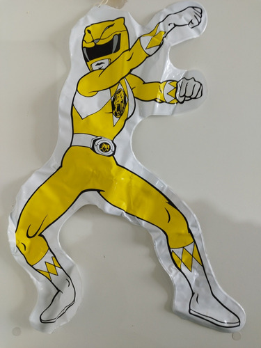 Power Ranger Inflable Power Ranger Amarillo Del Año 1995.