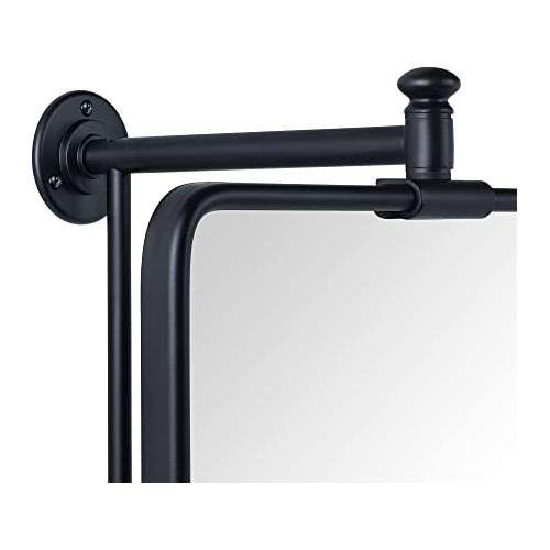 Espejo De Tocador De Baño Pivot-n-view Rectangular Red...