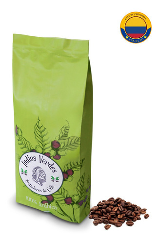 Café Colombia Excelso Tostado En Grano O Molido (1kg)