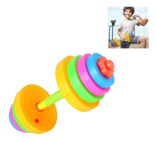 Musculação Infantil Em Casa Halteres Ajustável Academia Kids