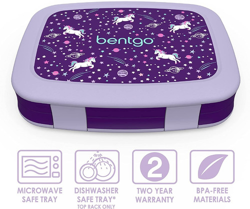 Bentgo Kids Lonchera A Prueba De Fugas 5 Compartimientos Un