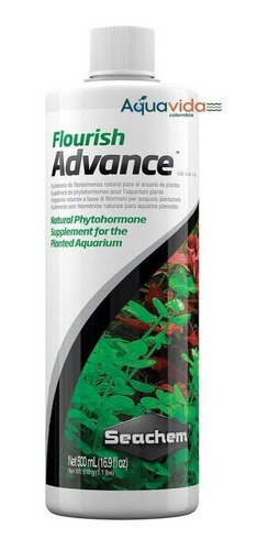 Seachem Flourish Advance 500ml Para Acuarios Plantados