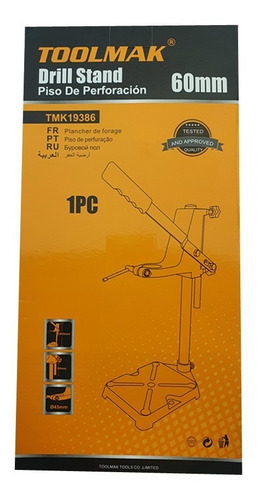 Soporte Pedestal Porta Taladro 45 Cm Toolmak