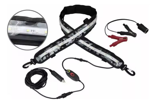 Cinta Led 1,2 Mt Carpa Con Dimer Y Adaptador 12v