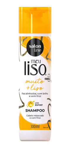 Shampoo Salon Line Meu Liso Amido De Milho 300ml