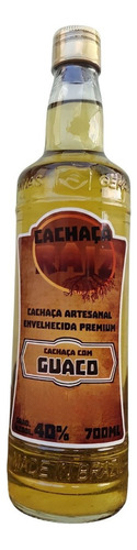 Cachaça Artesanal Envelhecida Premium Sabor Guaco Natural