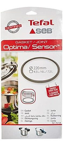 T-fal Ss-796805 Olla De Presión Optima 6l Anillo De Sellado.