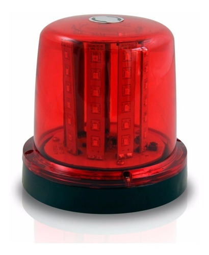 Giroflex 54 Leds Giroled 12/24v  Luz Emergencia Vermelho