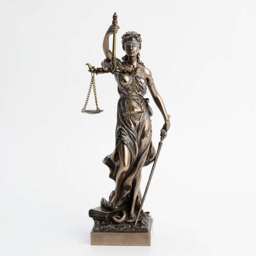 La Justicia (bronce) 31cm Polystone Veronese
