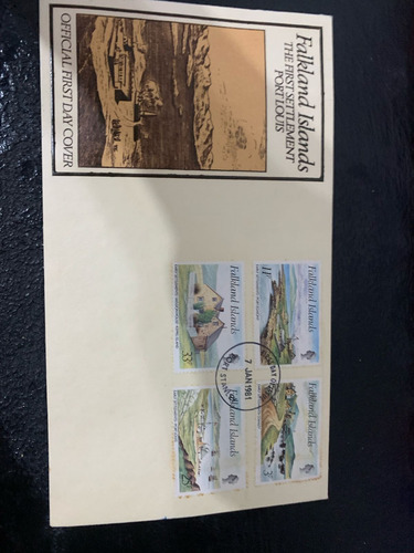 Estampillas Ingles Sobre Las Islas Malvinas (Usado)