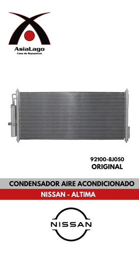 Condensador De Aire Acondicionado Nissan Altima