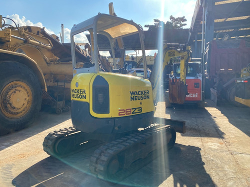 Imagem 8 de 15 de Mini Escavadeira Wacker Neuson 28z3 Ano 2013