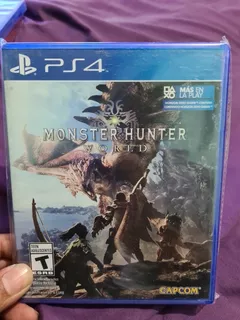 Juego Ps4 Playstation Monster Hunter World Original