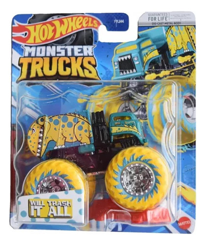Vehiculo 1:64 Monster Truck Hot Wheels Original Fyj44