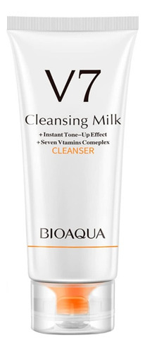 Crema Limpiadora Facial De Leche V7 Bioaqua