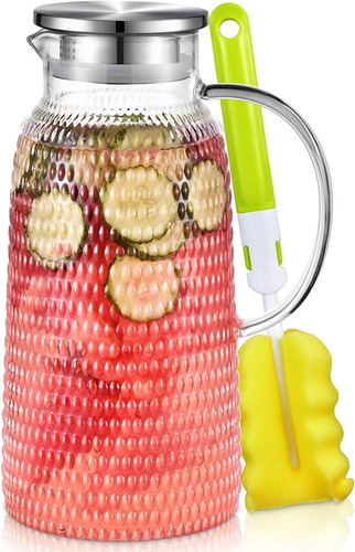 Jarra Aofmee, Jarra De Vidrio De 81oz, Jarra De Agua Con ...