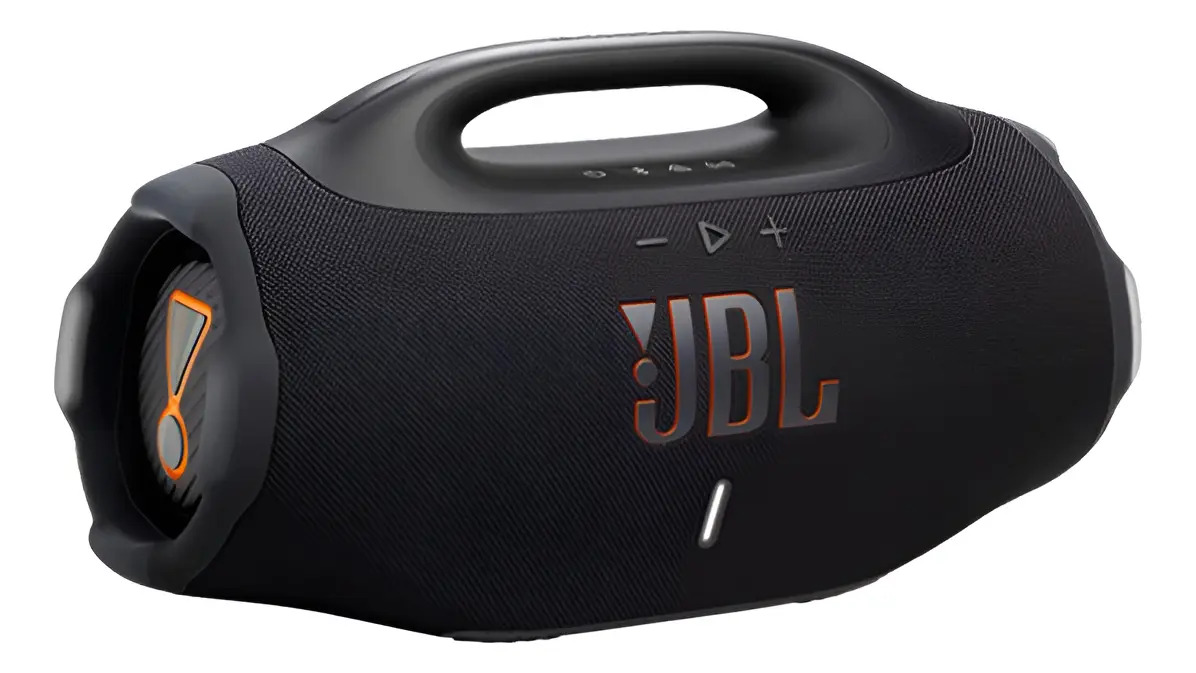 Alto-falante portátil JBL JBLBOOMBOX4SQUADAM com bluetooth impermeável preto