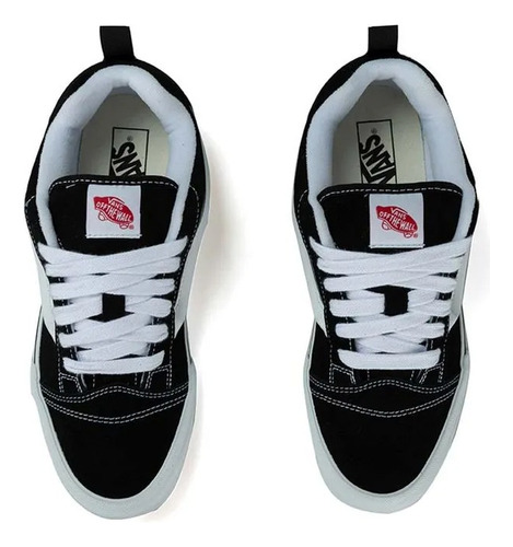 Vans Knu Skool Black True White Preto 39