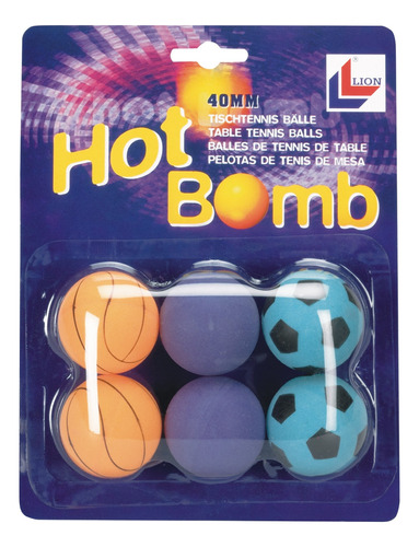 Lion Hot Bomba Pelota Tenis Mesa