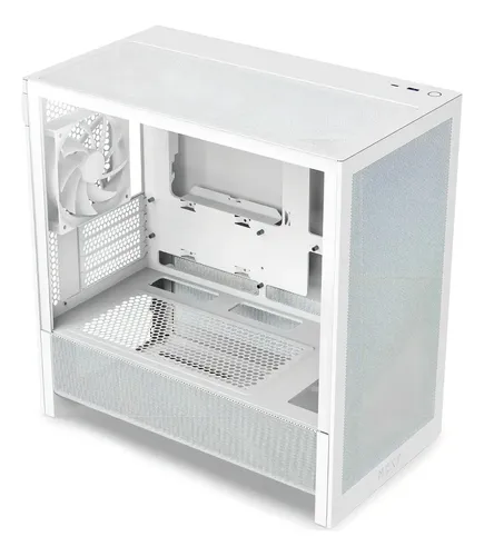 Gabinete NZXT H3 Flow Branco com 1 Fan