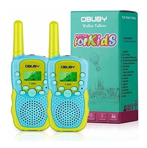 Walkie Talkies Para Niños, 22 Canales Para Niños 3 Kms De