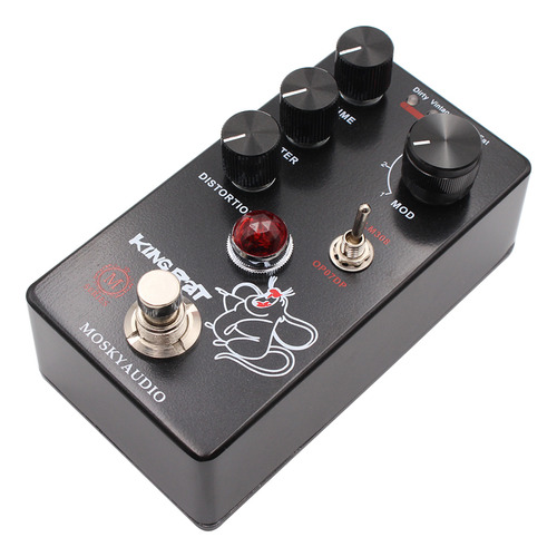 Pedal De Efectos Moskyaudio Fuzz Distortion Para Guitarra