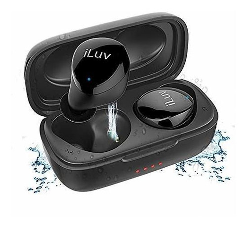 Iluv Tb100 - Auriculares Inalámbricos Bluetooth. Color Black