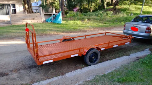 Trailer Doble Cuatri, Piso Bajo, 3.80m, 750kg