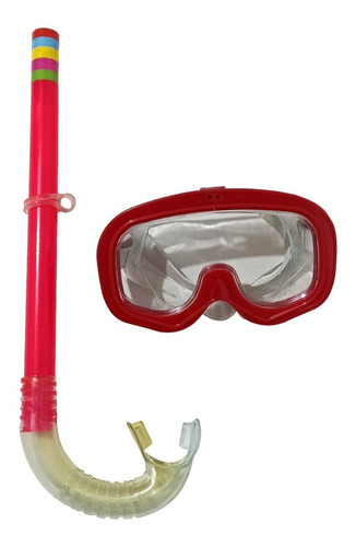 Kit  De Buceo Snorkeling Mascara Mas Snorkel 11860pp