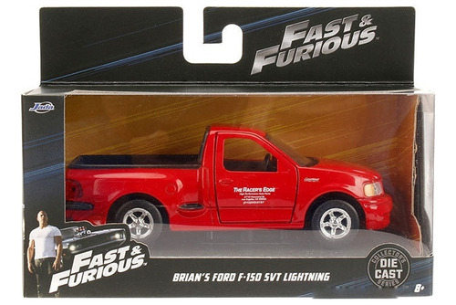 Jada 1:32 Rápidos Y Furiosos Ford F150 Svt Lightni De Brian