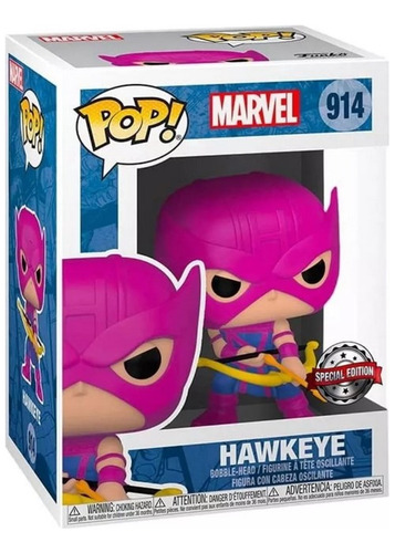Boneco Funko Pop! Hawkeye # 914 Gavião Arqueiro - Marvel