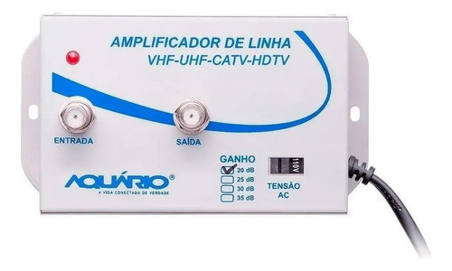 Amplificador De Linha Para Tv Al-20db