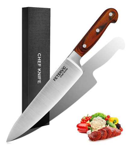 Cuchillo Chef Alto Carbono Profecional Cocina