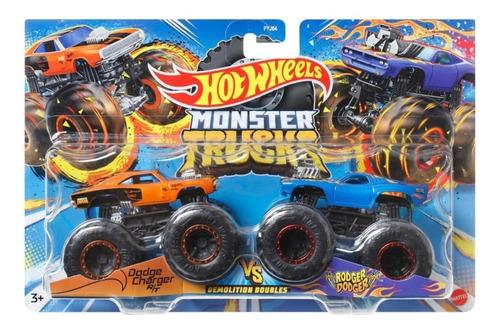Hot Wheels Dodge Demolition Doubles Monster Trucks 2023 1:64