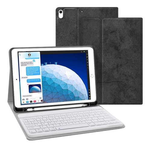 Funda Con Teclado iPad/air 3ra Gen/pro De 10.5 , Negro