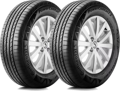 Kit de 2 neumáticos Continental PowerContact 2 P 195/65R15 91 H