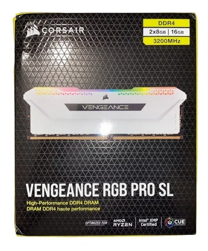 Corsair Vengeance Rgb Pro Sl 16gb (2x8gb) Blanco