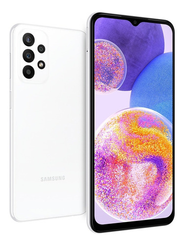 Celular Smartphone Samsung Galaxy A23 4gb 128gb Blanco Cuota