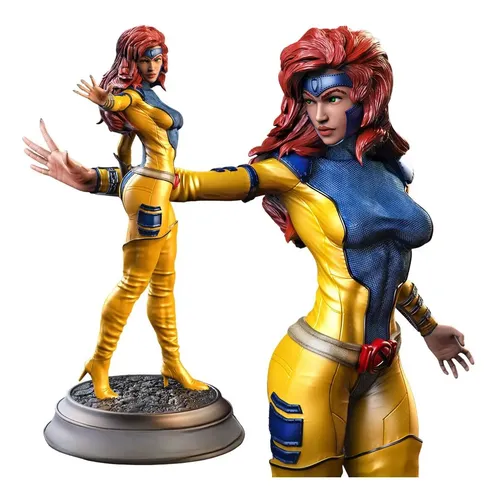 Action Figure Jean Grey - X-men Marvel Modelada Por Sanix | Frete