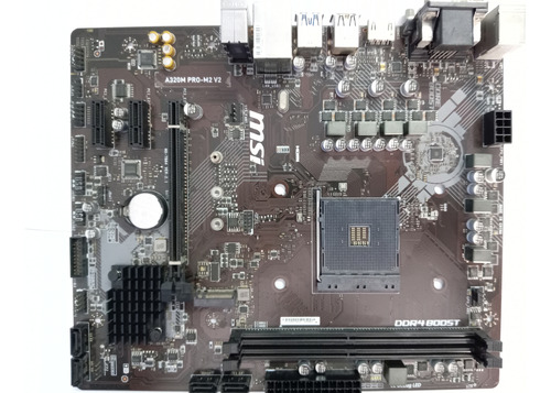 Placa Am4 A320m Pro M2 V2 Msi ---------- Ryzen/a12/a10/a8/a6 (Usado)