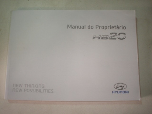 Manual Hyundai Hb20 2014 2015 Original 1.0 1.6 Hatch